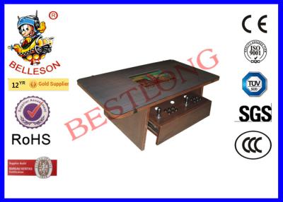 China One Side Two Player Coffee Table Games Machine 22 Inch LCD Screen for sale