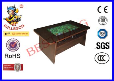 China 32 Inch Screen Arcade Coffee Table At Game Stores Wooden Color Drawer Style for sale