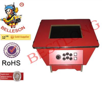 China Red Gaming Coffee Table Arcade Machine Medium Density Fiberboard Cabinet for sale