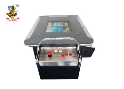 China 4 Player Arcade Cabinet Tabletop Arcade Game Machines With Stainless Steel Control Panel for sale