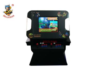 China Classic Black Coin Operated Game Machines 19 Inch Screen With Top Panel Lift Function for sale