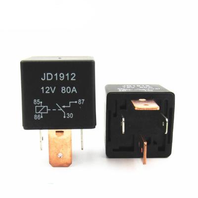 China Sealed Automotive Optical Solid State Relay Power Relay JD1912 12V 80A Application for sale