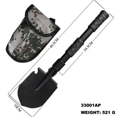 China Multi-Functional Carbon Steel Survival Army High Carbon Steel Tactical Military Outdoor Shovel With Portable Bag for sale