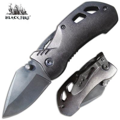 China Easy Carry Mini Tactical Folding Knife with Black Finish Blade and Aluminum for Outdoor Camping and Gift Promotion for sale