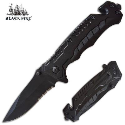 China fast opening & Easy Open Carry Assisted Tactical Knife with Semi Serrated Blade and Aluminum Handle for Outdoor Camping and EDC for sale