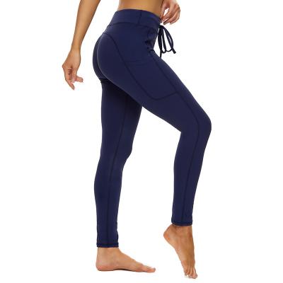 China New Antibacterial Sexy Gym Pants Tight Stretch Yoga Pants Women's Yoga Pants for sale