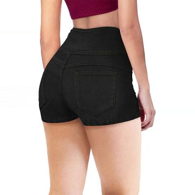 China Color Fade Proof Butt Lift High Waist Short Sexy Women Striped Sweat Shorts/Denim Jean Women Short Sets For Women Two Piece for sale