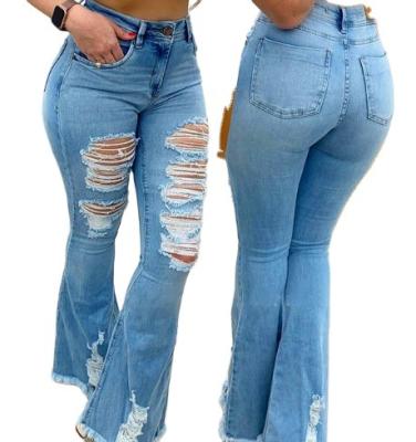 China Color Fade Proof Women's Pants Women's Oversized Jeans Pants Ladies Long Slim Casual Skinny Fit Pants for sale