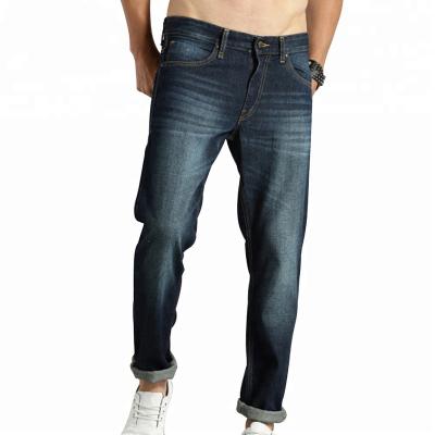 China 2021 Latest Loose Distressed Pants Mens Breathable Denim Stretch Jeans Pants for sale