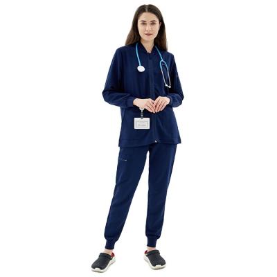 China Long/Short Sleeve/Dental Nurse Uniforms Elastic Clothes Hospital Supply Customized Hospital Uniform Tops Quick-Drying Sportswear for sale