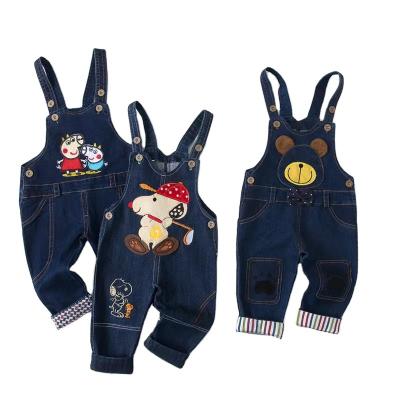 China Wholesale Denim Baby Boys Girls Kids Jeans New Summer Children Clothes Fashion Hole Kids Ripped Jeans for sale