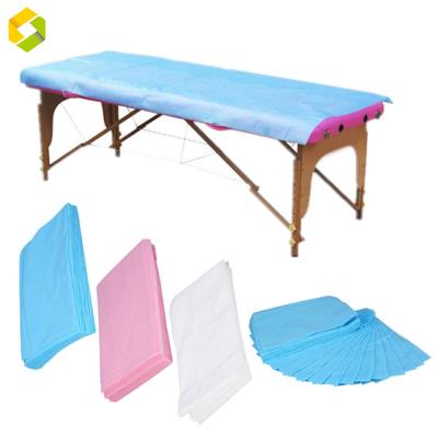 China Single High Quality Disposable Massage Bed Cover Bamboo One-use Disposable Bed Sheets for sale