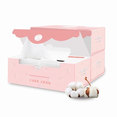 China Disposable face towel boxed nonwoven eco-friendly safe for children good quality for human skin for sale