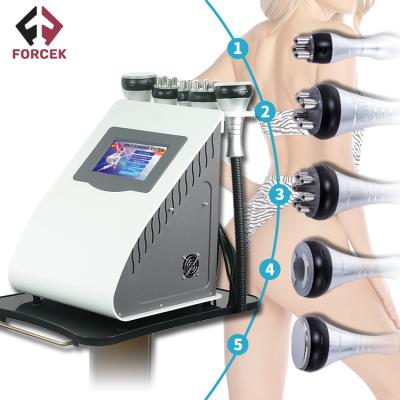 China High Quality Fat Weight Loss Ultrasound Equipment Body Burning Slimming 5 in 1 Weight Loss RF Cavitation Machine for sale