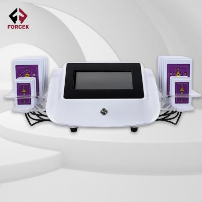 China High Quality 635-650NM Wrinkle Remover Cellulite Reduction Slimming Machine Lipolysis Slimming Lipo System Laser Beauty Device For Salon for sale