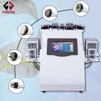 China Weight Loss Factory Direct 6 in 1 RF Body Slimming Fat Cavitation Best Cellulite Removal Machine for sale