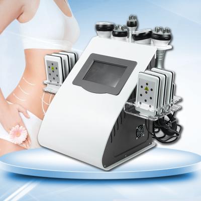 China 2021 New Fat Weight Loss Cavitation 40k Ultrasonic Slimming Machine 6 in 1 Vacuum Slimming Machine for sale