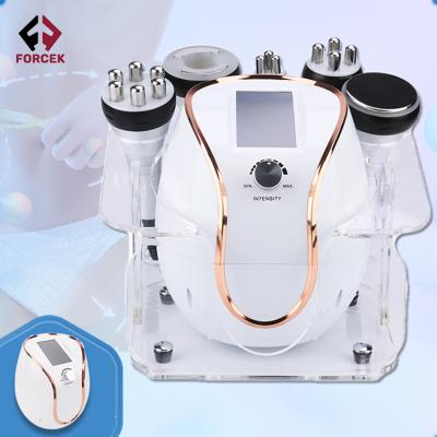 China Weight Loss Best Effective 5 in 1 Vacuum Cavitation Slimming Machine Body Slimming RF Skin Tightening Machine for sale