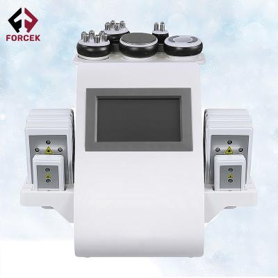 China 2021 Newly Mini Ultrasonic Weight Loss Liposuction 6 in 1 Cavitation Machine 40k for sale