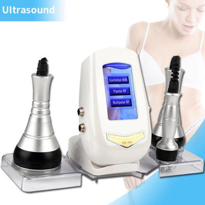 China Wrinkle Remover Latest Portable 3 in 1 Ultrasonic RF Vacuum Lose Weight RF Wrinkle Removal 40K Lifting Cavitation Slimming Machine for sale