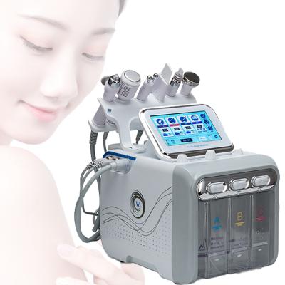 China First Generation Wrinkle Remover Factory Direct Sales 6 in 1 Multifunctional Small Bubble Blackhead Removal Hydrabeauty Cleansing Machine for sale