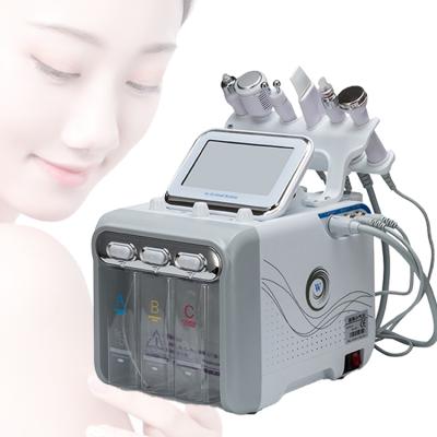 China The First Generation Hot Sales Hydraulic Dermabrasion Wrinkle Remover Machine Facial Massage H2O2 Cleaning Remove Small Blackhead Bubble Beauty Machine for sale