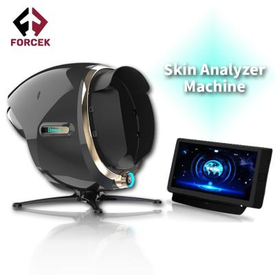 China Professional Intelligent Magic Facial Skin Scanner Portable 8 Spectrum Skin Analysis Mirror 3d Skin Analysis Machine for sale