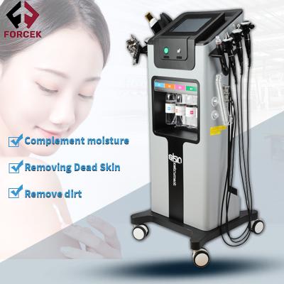 China 2021 New Product Wrinkle Remover Hydraulic CO2 Oxygen Facial Machine 10 in 1 Soft Smooth Skin Microdermabrasion Diamond Hydra Aqua Peel Machine for sale