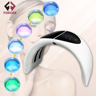 China Manufacturer Wholesale Led Wrinkle Remover Mask Led Beauty Light Therapy Machine 7 in 1 Facial Mask Massage For Face Care for sale