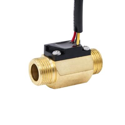 China Sensitive and reliablelong life Great Quality Liquid Hall Effect Water Flowmeter Magnetic Flow Sensor DC3-24V Water Flow Sensor Switch for Washing Machine for sale