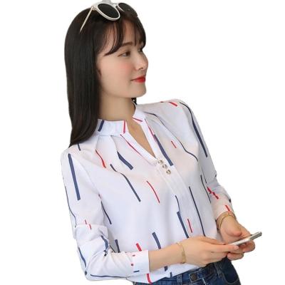 China Plus Size Womens Blouses Shirts Style Soft Polyamide Material Shirts For Women for sale