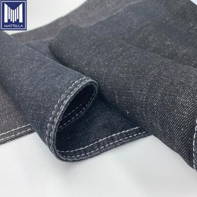 China Hemp 50% Shrink-resistant organic bamboo 50% cotton weave loose denim fabric wholesale for shirt dress for sale