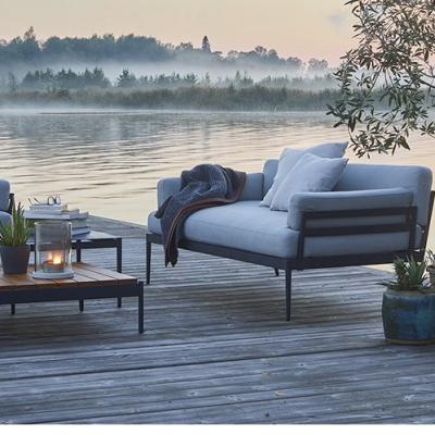 China Nordic Outdoor Sofa Combination Customizable Outdoor Furniture Villa Courtyard Sofa Leisure Styles Factory Direct Sale for sale