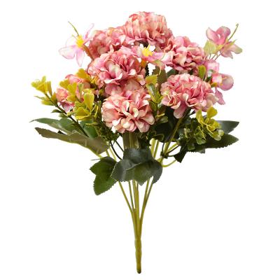 China Artificial Flowers Wedding Decorative Bulk Artificial Silk Wholesale Flower Bouquets For Centerpieces Decoration for sale