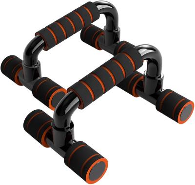 China Workout Gym Exercise Equipment Home Fitness 1 Pair Push Up Handles with Foam Cushioned Grip and Bars Structure Non-Slip Sturdy Lift Up for sale