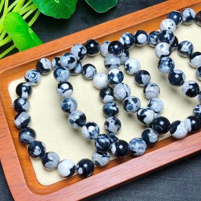 China China Natural Gemstone Bead Bracelet Healing Yoga Round Crystal Bracelet Adjustable Stretch Bracelet 8mm for Women Men Bracelets for sale