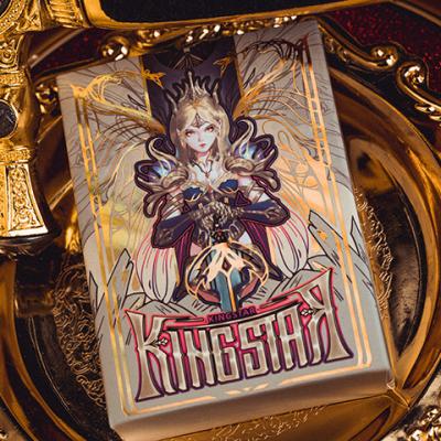 China Wholesale Entertaiment Playing Cards Gold Playing Card Printing Custom Playing Cards Us Poker Deck With Gold Foil Stamping Cards For Adults for sale