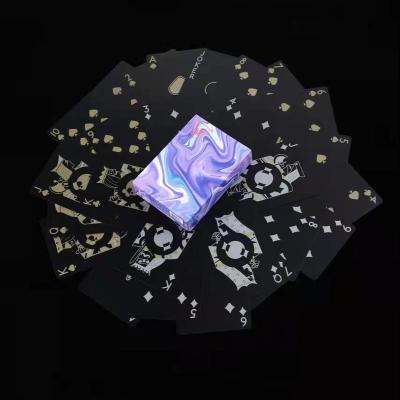 China Best Quality Entertaiment Playing Cards PVC Waterproof Decks Poker Plastic Card Printed China Factory Custom Playing Cards Set For Adults for sale