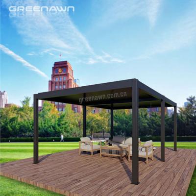 China High Quality Custom 6X4M Gazebo Outdoor Garden Gazebo Manufacturers\Supermarket\Balcony\China Aluminum Villa Pool Pergola for sale