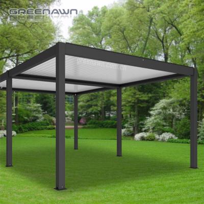 China Garden\Supermarket\Balcony\Pergola-Aluminum 6X4 Swimming Pool Modern High Quality Motorized Waterproof Pergola for sale