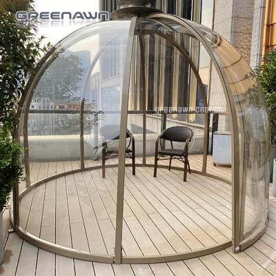 China Modern Luxury Professional Dome House Manufacturers Custom 4M x 2.8M Intelligent Rotating Star Room Dome Polycarbonate Prefab House for sale