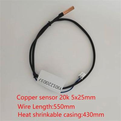 China Air Conditioner Refrigerator Overmolded NTC Temperature Sensor For Seal Machine Power IP68 Theory High Quality Waterproof Customized Transducer Output Wire for sale