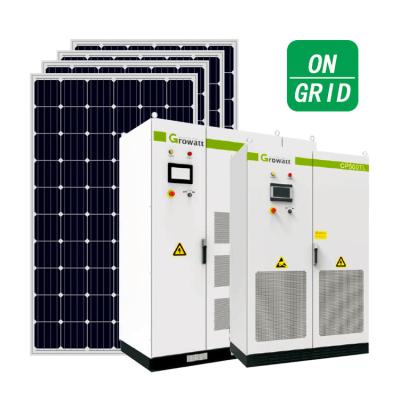 China Home 200kw 250 Kilowatt 500 Kilowatt 300kw 400 Kilowatt 600kw 1000kw 1mw 5mw 10mw Solar On Grid Panel Power Station System for sale