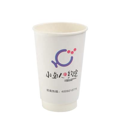 China Eco Friendly Recycled Recyclable Manufactures Comgesi Printed Paper Coffee Cup With Logo for sale