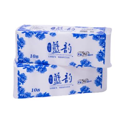 China Virgin Wood Pulp organic pure wood pulp toilet tissue Oem toilet paper bathroom paper for sale