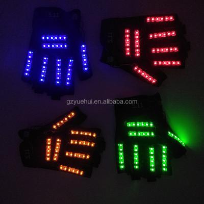 China China Regular On/Off Suppliers 6 Colors 1pair (=2pcs) Led Gloves Stage Show Props Light LED Up Gloves Glow Party Supplies Led Light Neon Gloves for sale