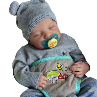 China Soft Toy 19 Inch Reborn Dolls Finished Levis Newborn Dolls Realistic Cute Boy Bebe Toys for sale