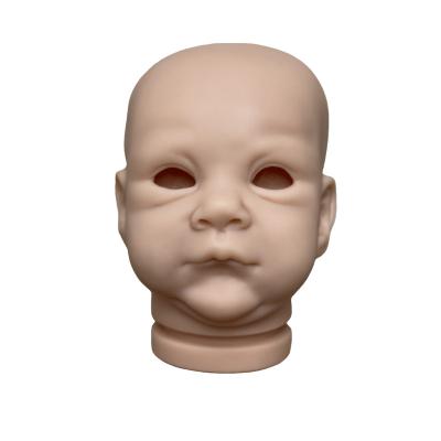 China Soft Toy 18 Inch Unpainted Solid Silicone Open Eyes Bebe Reborn DIY Kit Reborn Doll Reborn Kits for sale