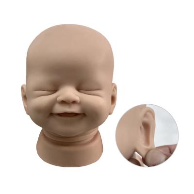 China 20 Inch Silicone Reborn Doll Kits Soft Solid Unpainted Children Bebe Reborn Doll Kits For Soft Toy Handmade Toy Dolls for sale