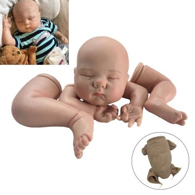 China Bebe Reborn Kits Soft Toy 22 Inch Painted Reborn Baby Doll Kits DIY - Doll Accessories for sale